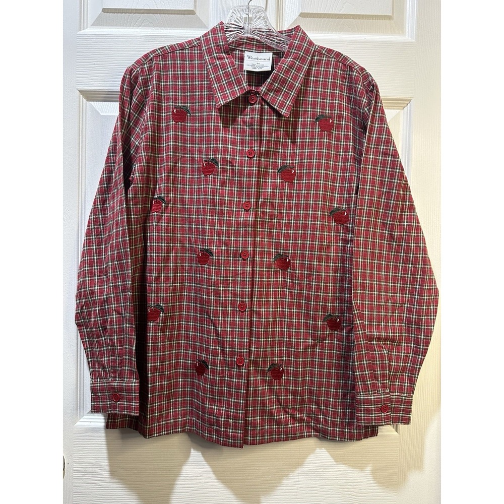Westbound Red Plaid Button-Down Shirt